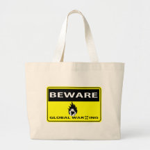 Global Warming/Warning Bolsas Para Compras