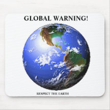 GLOBAL WARNING MOUSE MAT