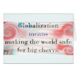Globalization by USA (card)