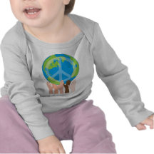 Globe and Hands T-shirt
