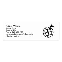 Globe Business Card
