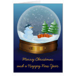 globe de neige cartes