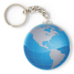 GLOBE KEYCHAIN