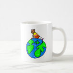 Globe Kid Coffee Mugs