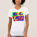 Globes colorés t-shirts