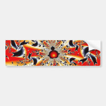 Globular Burst Bumper Stickers