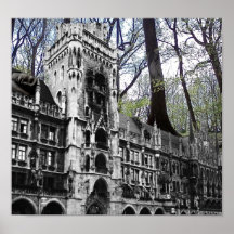 Glockenspiel of Munich and the Sleeping Angels Print