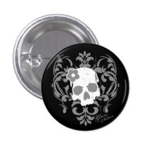 Gloom Nation Fleur Button
