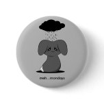 Gloomy Bunny Buttons