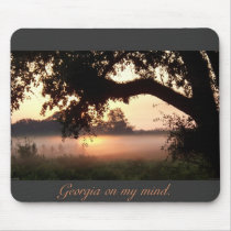 Glorious Georgia Sunrise Mouse Mats