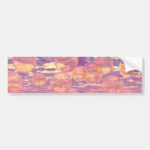 Glorious Skies – Pink and Yellow Dream Bumper Sticker