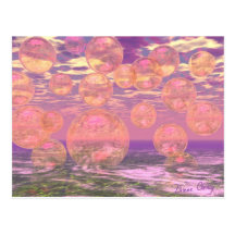 Glorious Skies – Pink and Yellow Dream Post Card
