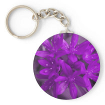 Glory Of The Snow Purple Keychain