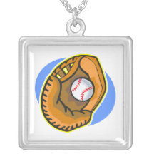 Glove & Ball Custom Necklace