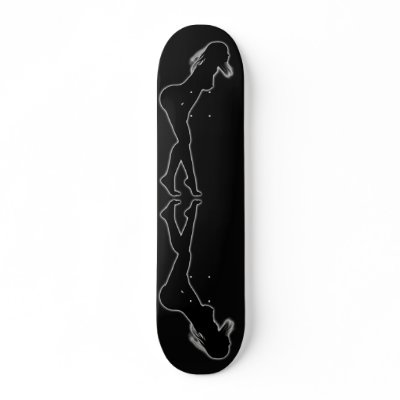 Glow Babes Skateboard by coinsrus