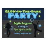 Glow in the Dark Party Invitation for Kids
