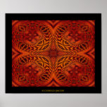 GLOW OF AMBER POSTERS