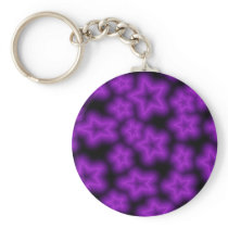 Glow Star Key Chains