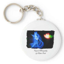 Glow Sticks Dancing in the Night Keychains