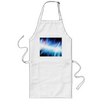 Glowing Audio Waveform Apron
