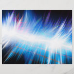 Glowing Audio Waveform Flyer