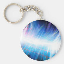 Glowing Audio Waveform Key Chains