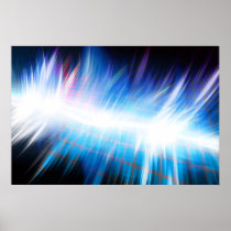 Glowing Audio Waveform