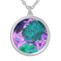 Glowing Carnations Necklace