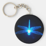 Glowing Dragonfly Keychain