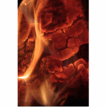 Glowing Embers Acrylic Cut Out