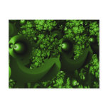 Glowing Eyes Fractal Post Card