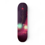 Glowing Flourishes: Vector Art: Skateboard