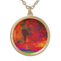 Glowing Forest Drive Necklace