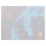 Glowing graphic circuit board personalized letterhead