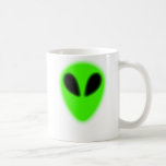 Glowing Green Alien Mug