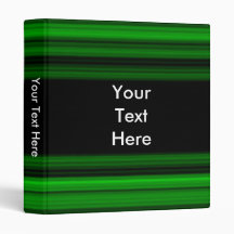 Glowing Green Lines On Black Binder