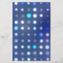 Glowing Halftone Dots Textured Flyers