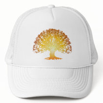 Glowing Tree Cap Mesh Hats