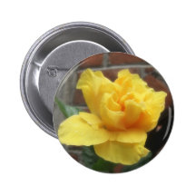 Glowing Yellow Hibiscus 2 Pins