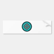 Glückssterne mint schwarz rot Artdeco Autosticker