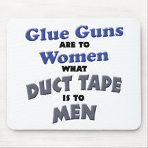 Glue Guns Mouse Pads