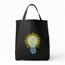 glühbirne light bulb einkaufstasche