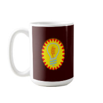 Glühbirne light bulb kaffeehaferl