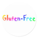 Gluten Free (Bright) stickers