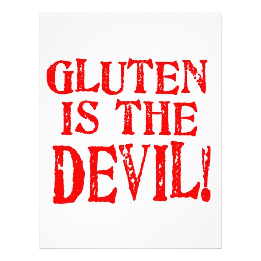 Gluten Free Celiac Designs No Way Letterhead Template