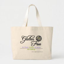 Gluten Free Chalkboard Canvas Bag