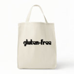 gluten-free (chick) Organic Grocery Tote Tote Bag