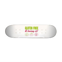 Gluten Free & Loving it! Gluten Allergy Celiac Skate Decks