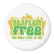 Gluten Free Fridge Magnet
