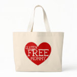 Gluten Free Mommy Heart Tote Bag